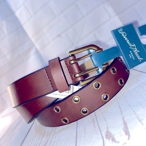 Double buckle belt